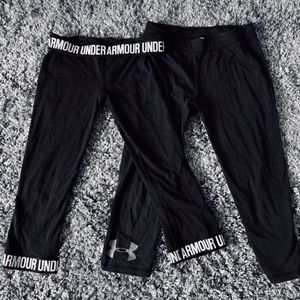 2 FOR 1- Under armour workout leggings- Small